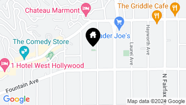 Map of 1345 Havenhurst Drive 15, West Hollywood CA, 90046