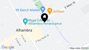 Map of 15 S Chapel Avenue B, Alhambra CA, 91801
