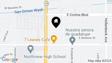 Map of 323 Strike Drive, Covina CA, 91722