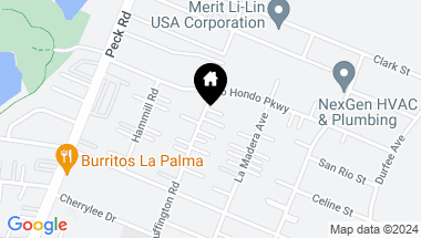 Map of 5340 Buffington Road, El Monte CA, 91732