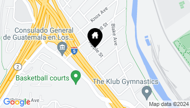 Map of 2670 Benedict Street, Los Angeles CA, 90039