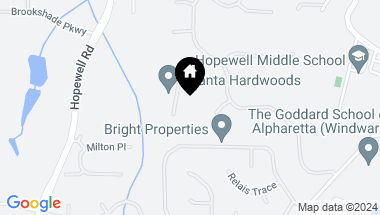 Map of 330 Rhodes Chase Court, Alpharetta GA, 30004