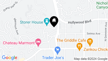 Map of 8150 Hollywood Blvd, Los Angeles CA, 90069