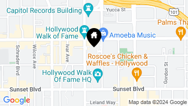 Map of 6250 Hollywood BLVD Unit: 11E, LOS ANGELES CA, 90028