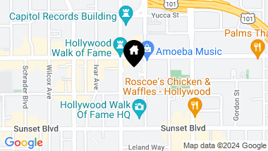 Map of 6250 Hollywood Blvd Unit: 8C, Los Angeles CA, 90028