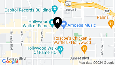 Map of 6250 Hollywood BLVD Unit: PH , LOS ANGELES CA, 90028