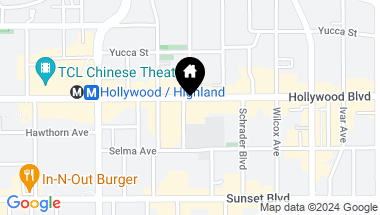 Map of 6646 Hollywood Boulevard, Hollywood CA, 90028