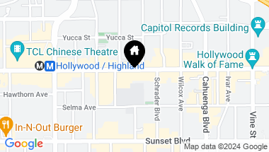 Map of 6616 Hollywood Boulevard, Los Angeles CA, 90028