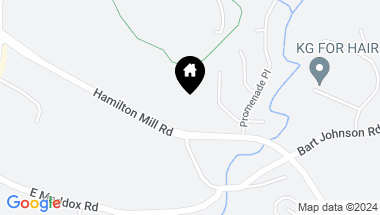 Map of 3871 Hamilton Mill Road, Buford GA, 30519