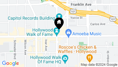 Map of 6253 Hollywood Blvd Unit: 306, Los Angeles CA, 90028