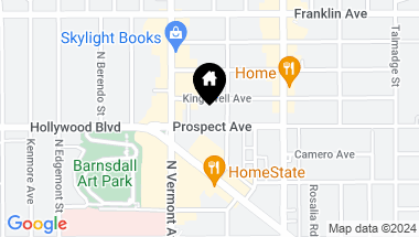 Map of 4617 Prospect AVE, LOS ANGELES CA, 90027