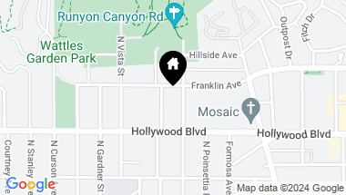 Map of 7300 FRANKLIN Avenue 554, Los Angeles CA, 90046
