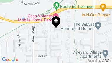 Map of 8651 Foothill Blvd., Rancho Cucamonga CA, 91730