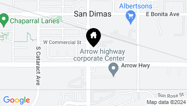 Map of 380 S San Dimas Avenue, San Dimas CA, 91773
