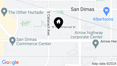 Map of 317 Eleva Avenue, San Dimas CA, 91773