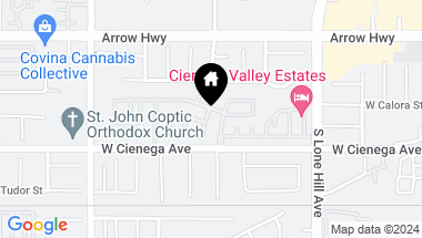 Map of 1245 W Cienega Avenue 194, San Dimas CA, 91773