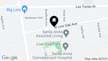 Map of 5640 Glickman Avenue, Temple City CA, 91780