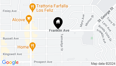 Map of 4310 Franklin AVE, LOS ANGELES CA, 90027
