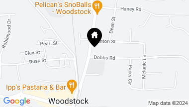 Map of 8251 Main Street, Woodstock GA, 30188