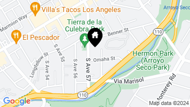 Map of 241 S Avenue 57 Unit: 212, LOS ANGELES CA, 90042