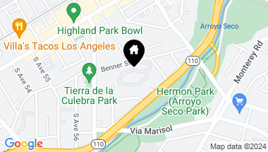 Map of 5860 Benner ST Unit: 303, LOS ANGELES CA, 90042