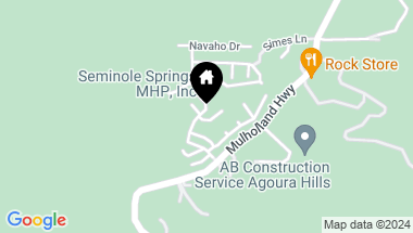 Map of 30473 Mulholland Hwy Unit: 161, Agoura Hills CA, 91301