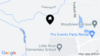 Map of 4014 Moody Lane, Woodstock GA, 30188