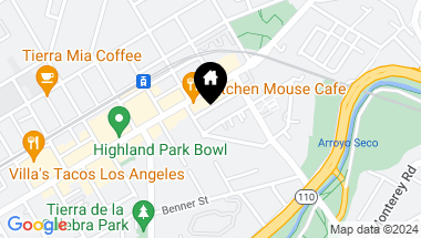 Map of 5915 E Echo Street, Los Angeles CA, 90042