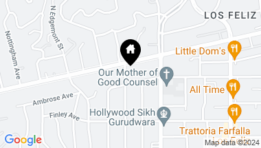Map of 2120 N Berendo Street, Los Angeles CA, 90027
