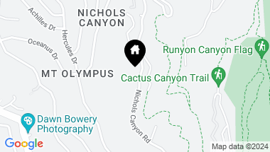 Map of 2145 Nichols Canyon Road, Los Angeles CA, 90046