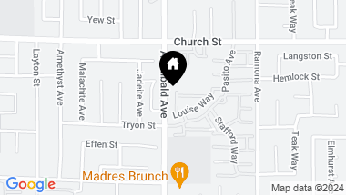 Map of 7828 Amador Place, Rancho Cucamonga CA, 91730