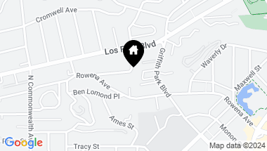Map of 3266 LOWRY RD, LOS ANGELES CA, 90027