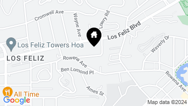 Map of 3245 Lowry Road, Los Angeles CA, 90027