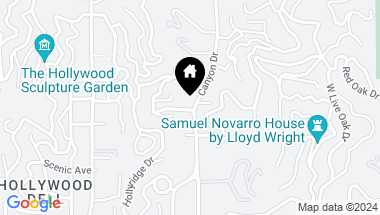 Map of 2277 Canyon Drive, Los Angeles CA, 90068