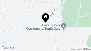 Map of 9674 HIGHRIDGE Drive, Beverly Hills CA, 90210