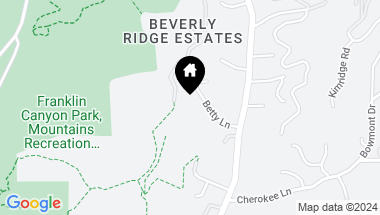 Map of 2275 Betty Ln, Beverly Hills CA, 90210