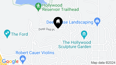 Map of 6358 LA ROCHA Drive, Los Angeles CA, 90068