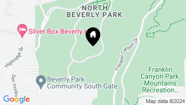 Map of 38 Beverly Park Circle, Beverly Hills CA, 90210