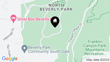 Map of 38 Beverly Park Circle, Beverly Hills CA, 90210