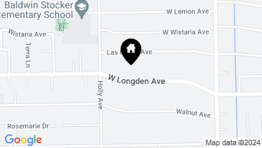 Map of 339 W. Longden Avenue, Arcadia CA, 91007