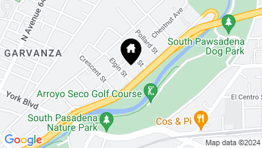 Map of 500 Chestnut Avenue, Los Angeles CA, 90042