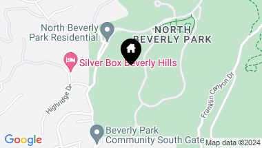 Map of 23 Beverly Park Terrace, Beverly Hills CA, 90210
