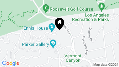 Map of 2630 Glendower Ave, Los Angeles CA, 90027