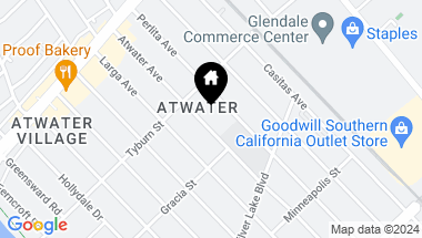 Map of 3339 Atwater Ave, Los Angeles CA, 90039
