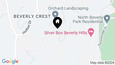 Map of 9694 Oak Pass Rd, Beverly Hills CA, 90210