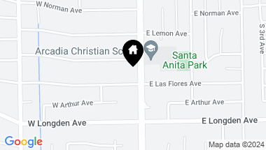 Map of 2001 S Santa Anita Avenue, Arcadia CA, 91006