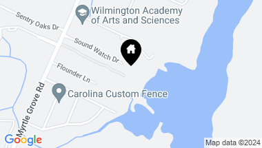 Map of 1632 Sound Watch Drive, Wilmington NC, 28409