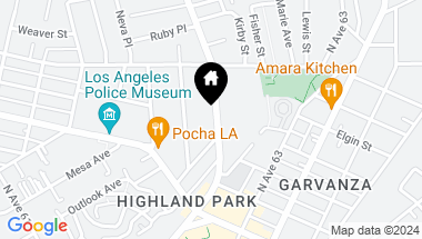 Map of 6417 N Figueroa Street, Los Angeles CA, 90042