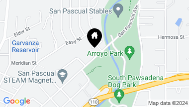 Map of 971 SAN PASCUAL Avenue, Los Angeles CA, 90042