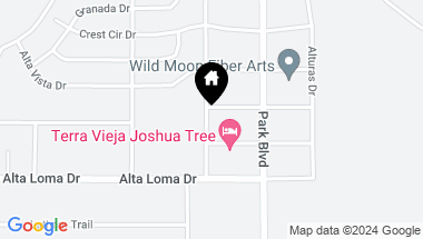 Map of 7191 Sunset Road, Joshua Tree CA, 92252